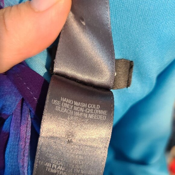 Bisou Bisou Tiered Maxi Dress Womens 6 Wedding Guest Vacation Resortwear Easter - Picture 12 of 12